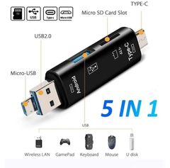 Đầu đọc thẻ nhớ 5in1