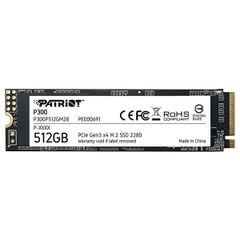 SSD Patriot P300 256GB M.2 NVMe PCLe Gen 3x4 ( Đọc 1700MB/s - Ghi 1200MB/s)