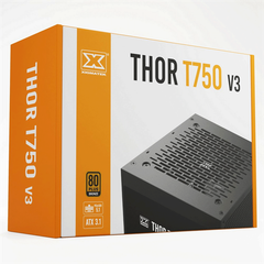 Nguồn Xigmatek Thor T750 V3 750W | 80 Plus Bronze, PCIe Gen 5.1, ATX 3.1, 100% cáp dẹt đen