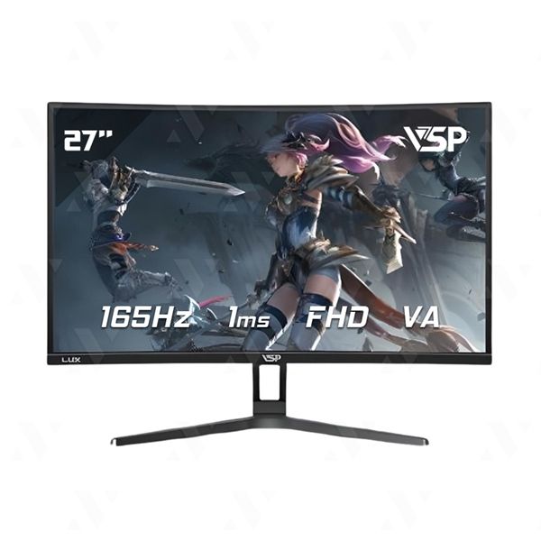 Màn hình Gaming VSP VX272C 27 inch, Full HD, VA, 165Hz, 1ms, cong 1500