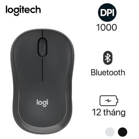 Chuột không dây Logitech M240 - Hàng chính hãng