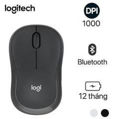 Chuột không dây Logitech M240 - Hàng chính hãng