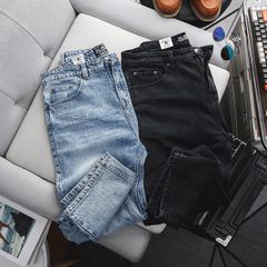 Quần jean dài wash co giãn bigsize nam 85-130kg - Mã 422 421