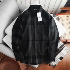ÁO SƠ MI NAM tay dài caro BBR BIGSIZE [bigsize < 130kg]