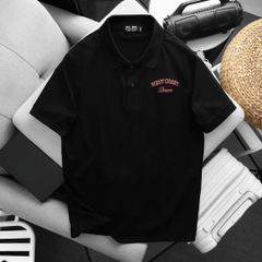 BIG MEN- Áo thun polo cotton thêu họa tiết West Coast thời trang 85-135kg