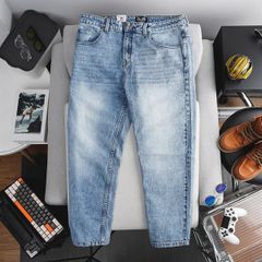 Quần jean dài wash co giãn bigsize nam 85-130kg - Mã 422 421
