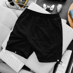 BIG MEN- Quần short nỉ phong cách phối nút thời trang bigsize nam 85- 135kg