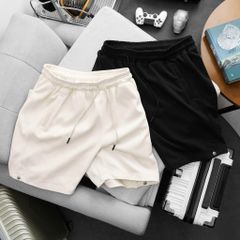 BIG MEN- Quần short nỉ phong cách phối nút thời trang bigsize nam 85- 135kg
