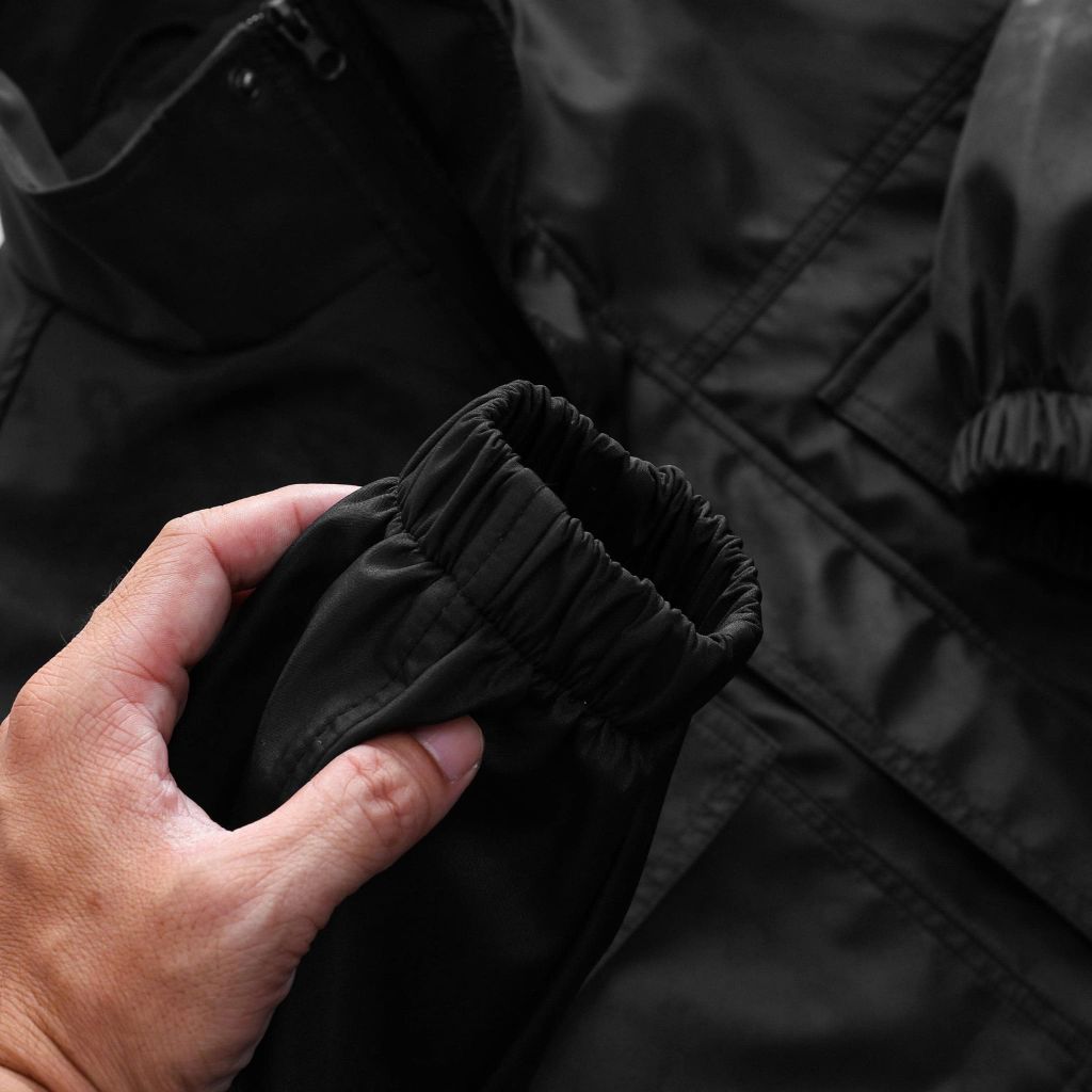 BIG MEN- Áo khoác dù bomber phối 2 túi cổ trụ cá tính thời trang bigsize nam< 130 kg