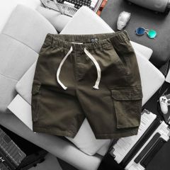 BIG MEN- Quần short kaki túi hộp cá tính thời trang bigsize nam 80- 130kg