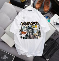 BIG MEN- Áo thun cotton in hinh Nữ Thần Hard Core thời trang bigsize nam 85- 145kg