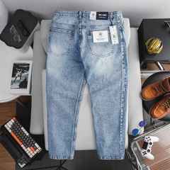 Quần jean dài wash co giãn bigsize nam 85-130kg - Mã 422 421
