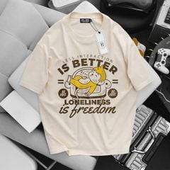 Áo thun chất vải cotton in Khỉ Better thời trang bigsize nam 85- 145kg