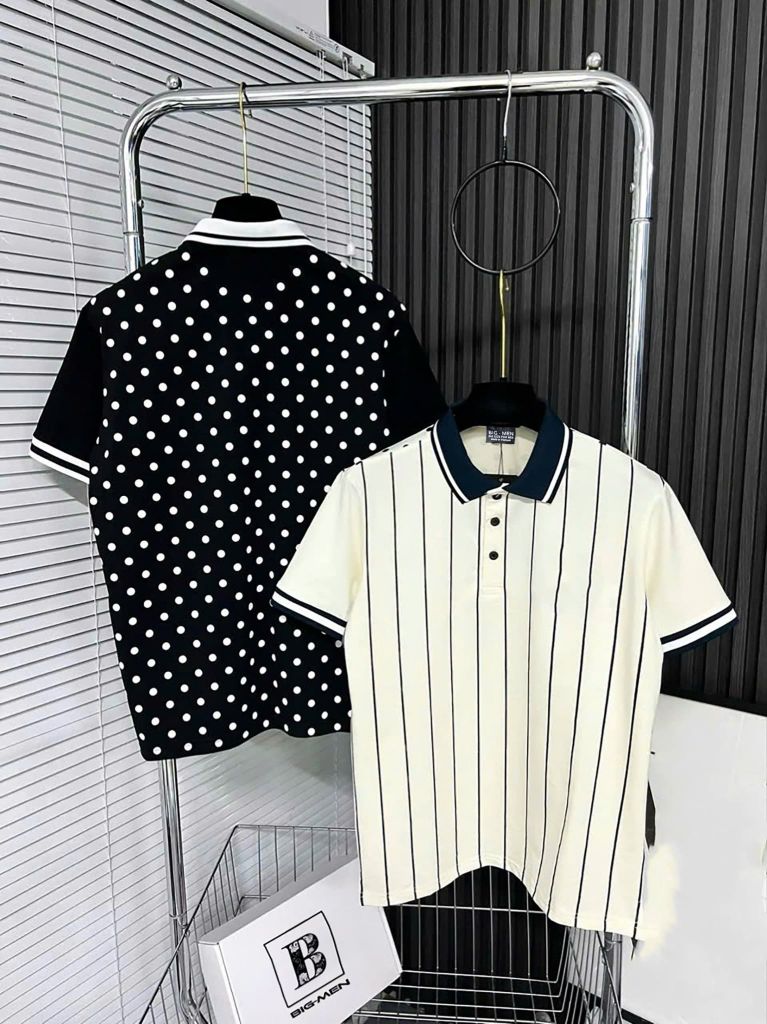 SALE 149K- Áo thun polo cotton thời trang bigsize nam cỡ đại < 140kg