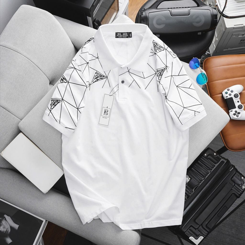SALE 199K _ Áo thun polo phối nhiều mẫu bigsize nam <135kg
