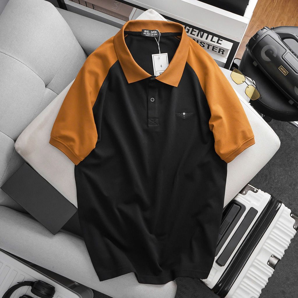 SALE 149K- Áo thun polo cotton thời trang bigsize nam cỡ đại < 140kg