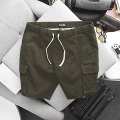 Quần short kaki lưng thun túi hộp đủ màu (Mẫu 4)