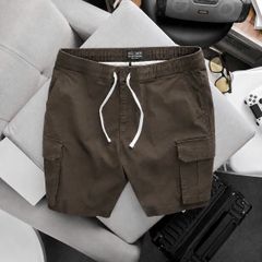 Quần short kaki lưng thun túi hộp đủ màu (Mẫu 4)