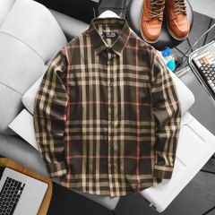 ÁO SƠ MI NAM tay dài caro BBR BIGSIZE [bigsize < 130kg]