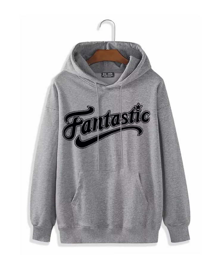 [bigsize] Set bộ quần áo thu đông, hoodie, quần nỉ dài, thời trang bigsize nam cỡ đại < 140kg - in chữ Fantastic