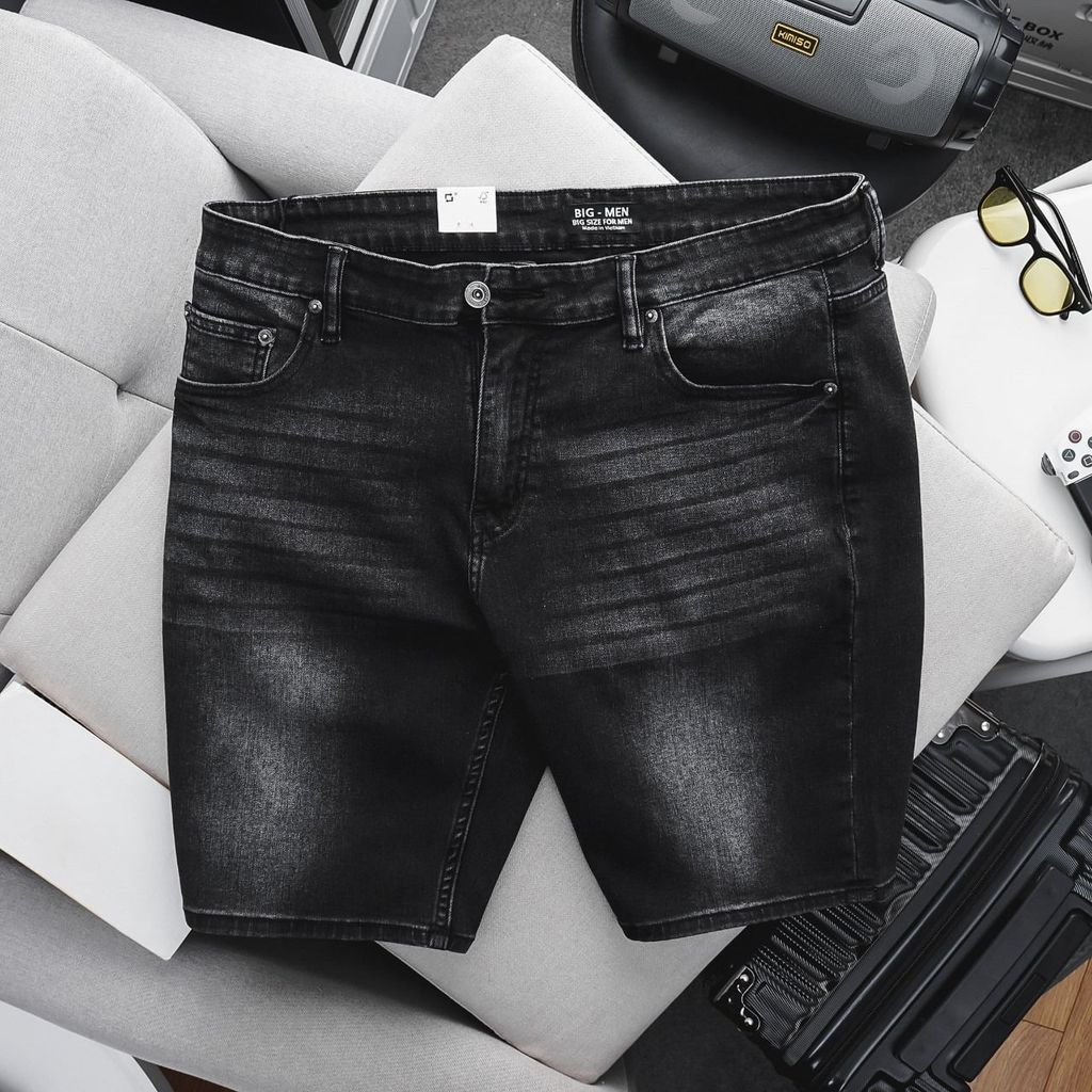 [Big Men] SALE 189K Quần short jean nhiều mẫu thời trang bigsize nam cỡ đại < 140kg