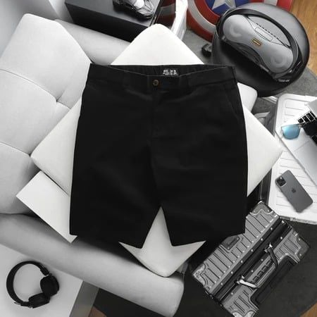 Quần short kaki lưng thun nam co giãn bigsize thời trang cỡ đại < 140kg (form nhỏ hơn)