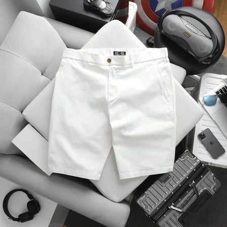 Quần short kaki lưng thun nam co giãn bigsize thời trang cỡ đại < 140kg (form nhỏ hơn)