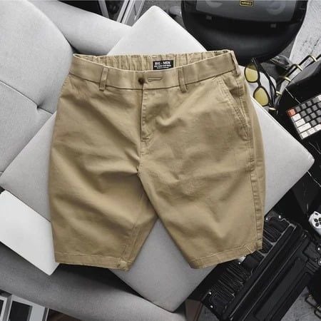 Quần short kaki lưng thun nam co giãn bigsize thời trang cỡ đại < 140kg (form nhỏ hơn)