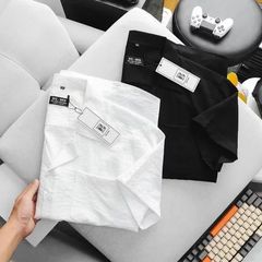 Áo sơ mi tay ngắn vải đũi cổ đăng tông có túi thời trang bigsize nam cỡ đại < 140kg