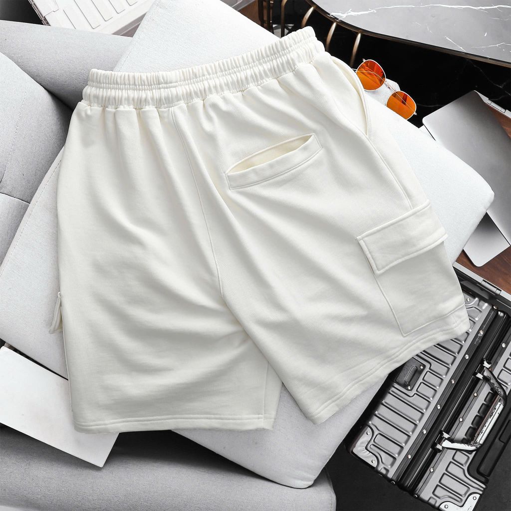 Quần short thun túi hộp vải cua form big size >130kg (Mẫu 9)