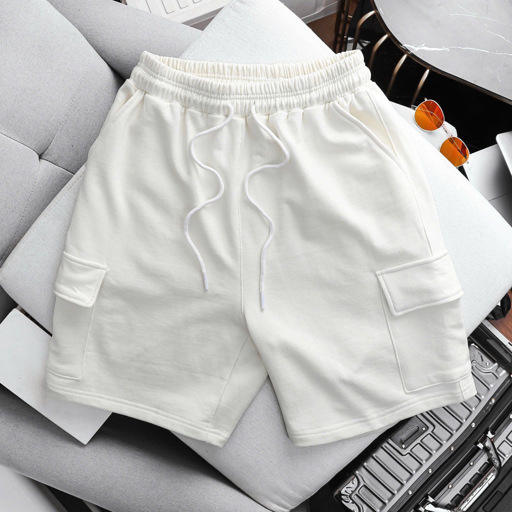 Quần short thun túi hộp vải cua form big size >130kg (Mẫu 9)