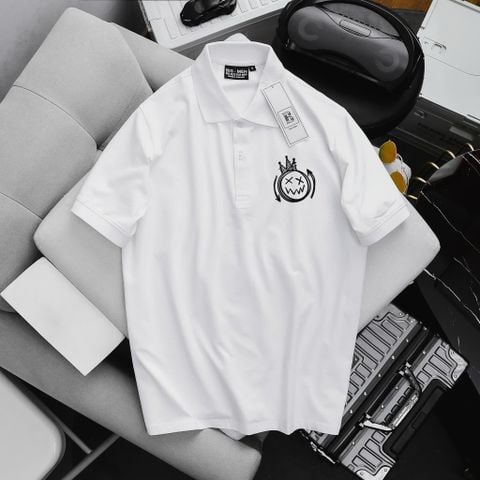 [ Big Men] Áo thun polo chất vải cotton in họa tiết thời trang bigsize 85- 135 kg