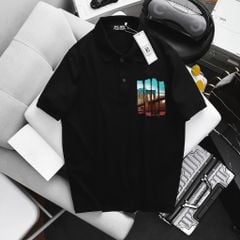 [ Big Men] Áo thun polo chất vải cotton in họa tiết thời trang bigsize 85- 135 kg