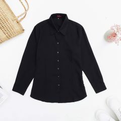 [ Big size nữ 55- 87 kg] Áo sơ mi tay dài bigsize nữ chiết eo thời trang công sở Hardcore