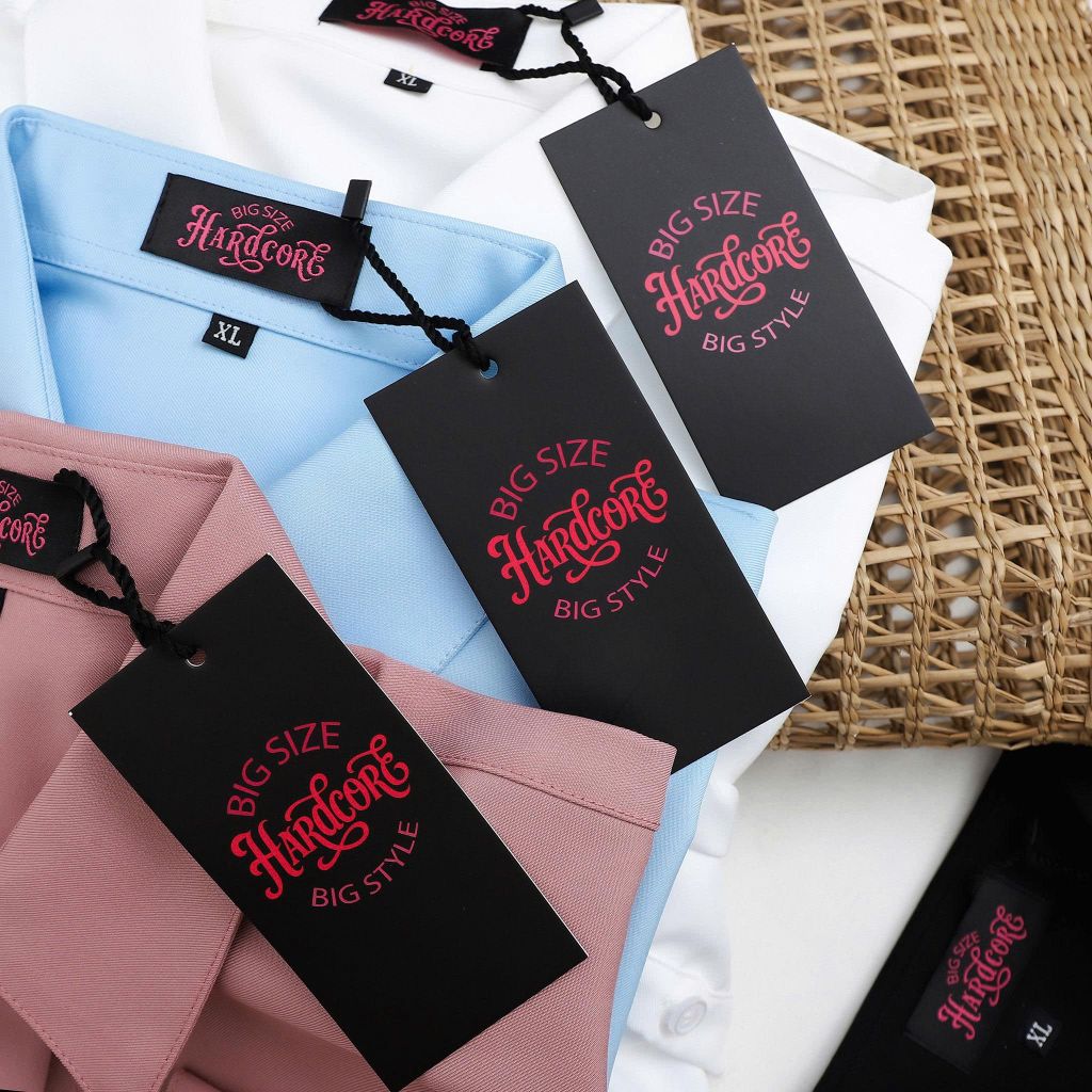 [ Big size nữ 55- 87 kg] Áo sơ mi tay dài bigsize nữ chiết eo thời trang công sở Hardcore