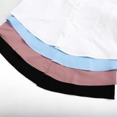 [ Big size nữ 55- 87 kg] Áo sơ mi tay dài bigsize nữ chiết eo thời trang công sở Hardcore