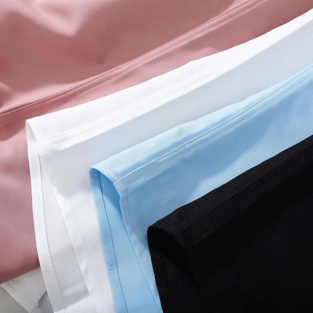 [ Big size nữ 55- 87 kg] Áo sơ mi tay ngắn bigsize nữ chiết eo thời trang công sở Hardcore