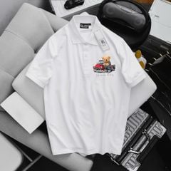 [ Big Size 85- 135 kg] Áo thun polo bigsize nam in họa tiết Gấu King thời trang Big Men