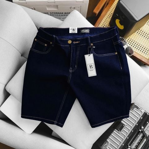[ Big Size 80- 130 kg] Quần short jean bigsize nam tông xanh đen thời trang Big Men_ mã 468