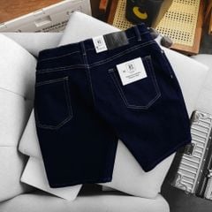 [ Big Size 80- 130 kg] Quần short jean bigsize nam tông xanh đen thời trang Big Men_ mã 468
