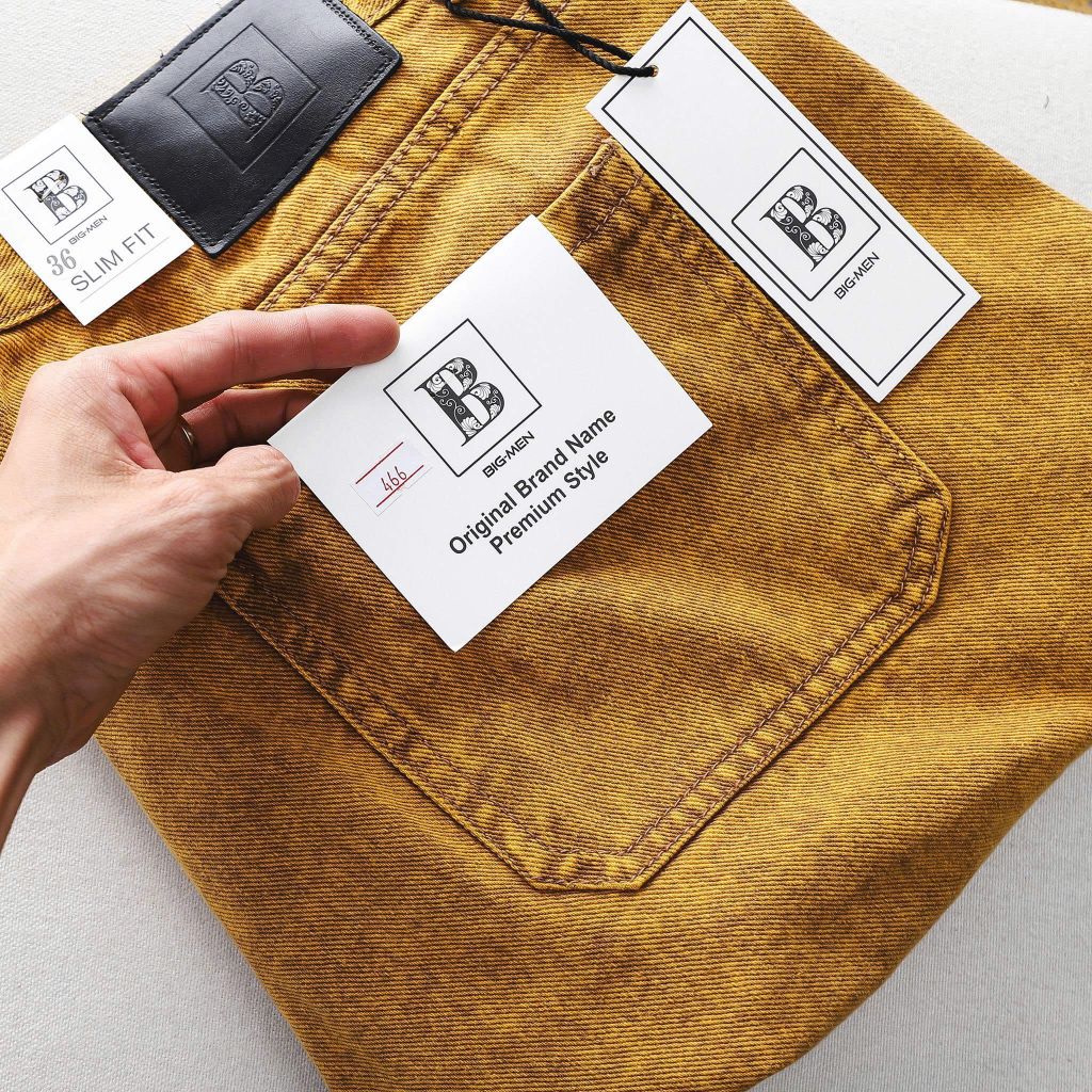 Quần short jean bigsize nam màu bò thời trang Big Men_ mã 466