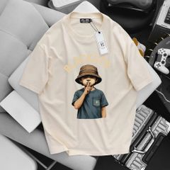 Big Men - Áo thun cotton in hình thời trang bigsize nam cỡ đại < 140kg - im lặng