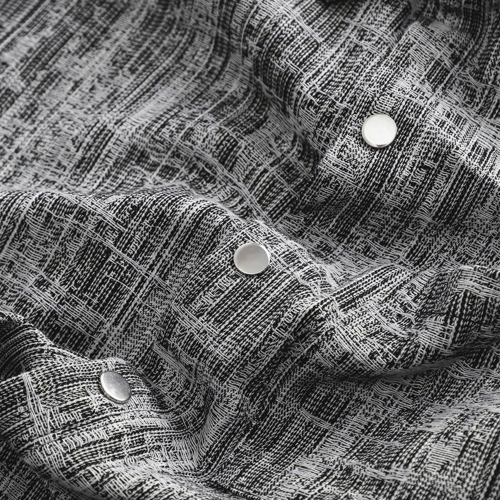 Set bộ quần áo vải jean gấm muối tiêu thời trang bigsize nam 85- 135 kg