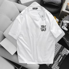 [ Big Size 60- 135 kg] Áo thun cotton bigsize nam in Look Back thời trang Big Men