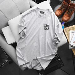 [ Big Size 60- 135 kg] Áo thun cotton bigsize nam in Look Back thời trang Big Men