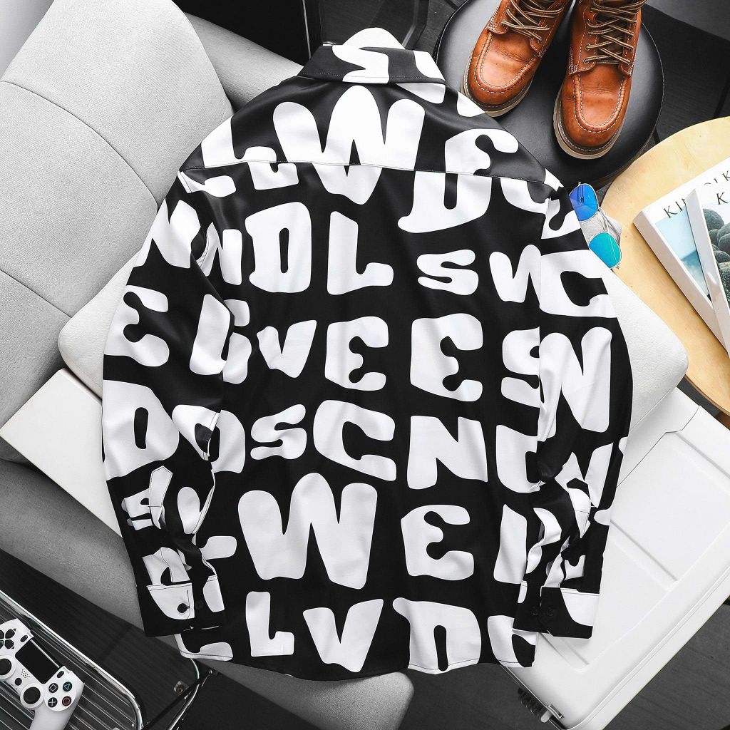 Áo sơ mi tay ngắn bigsize nam họa tiết bigsize nam thời trang Big Men 80-130kg