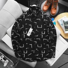 Áo sơ mi tay ngắn bigsize nam họa tiết bigsize nam thời trang Big Men 80-130kg