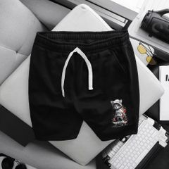 [ Big Size 75- 135 kg] Set bộ quần áo cotton bigsize nam in hình Mèo trượt ván cá tính thời trang Big Men