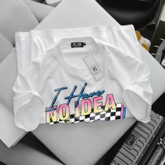 [ Big Size 85- 135 kg] Áo thun cotton bigsize nam in xe No Idea thời trang Big Men