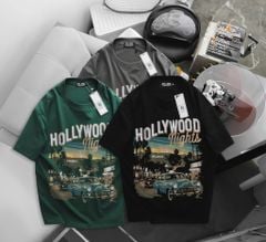 [ Big Size 55- 135 kg] Áo thun cotton bigsize nam in Hollywood thời trang Big Men